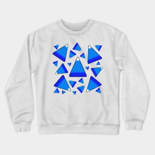 Candy Corn Dark Blues Crewneck Sweatshirt